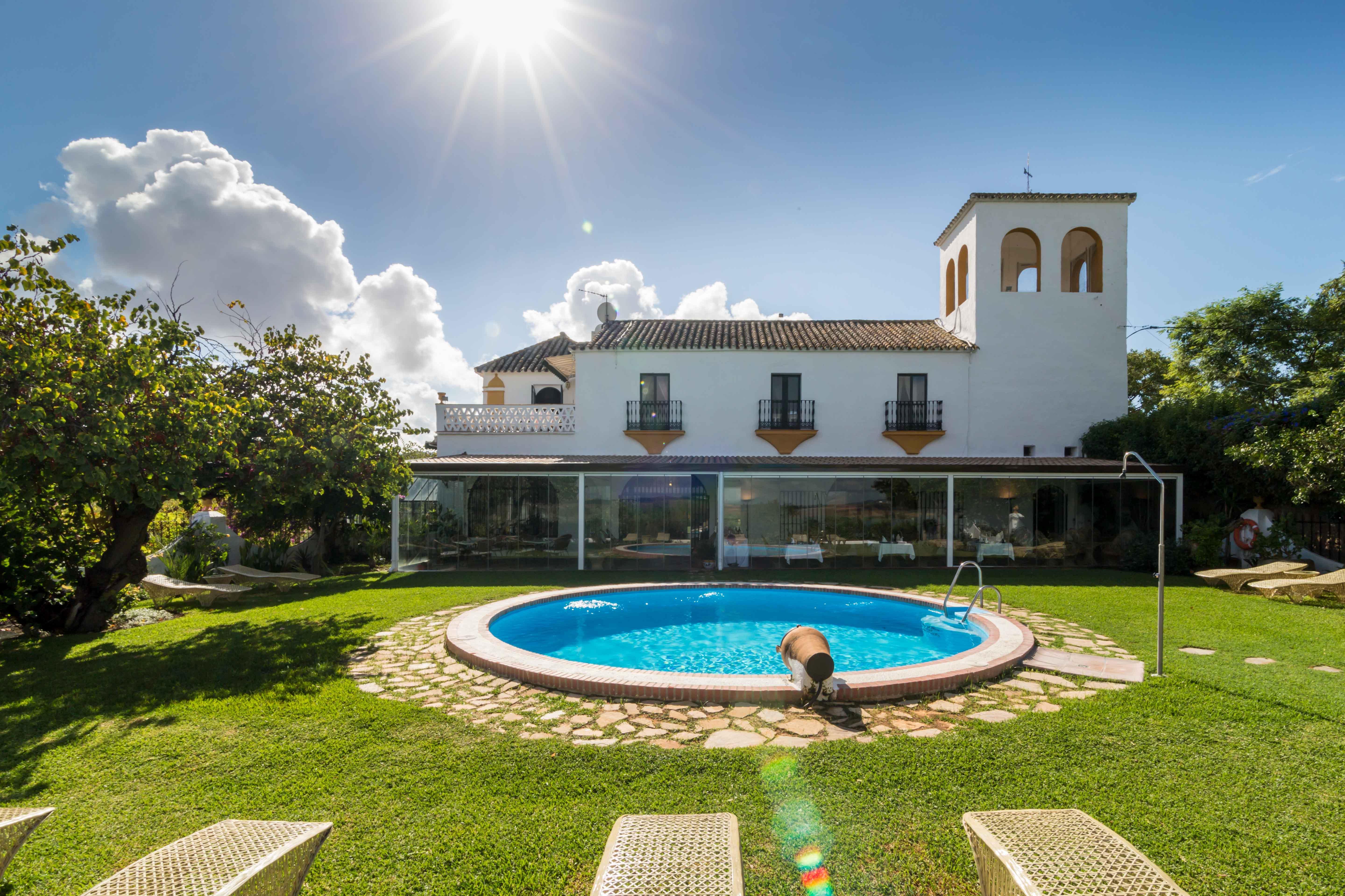 Hotel Hacienda El Santiscal Adults Only Arcos de la Frontera Exteriér fotografie